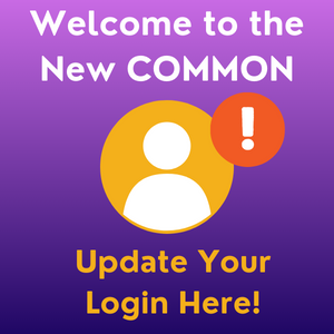 Update your COMMON Login here!